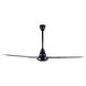 Madison 60 inch Black Industrial Fan