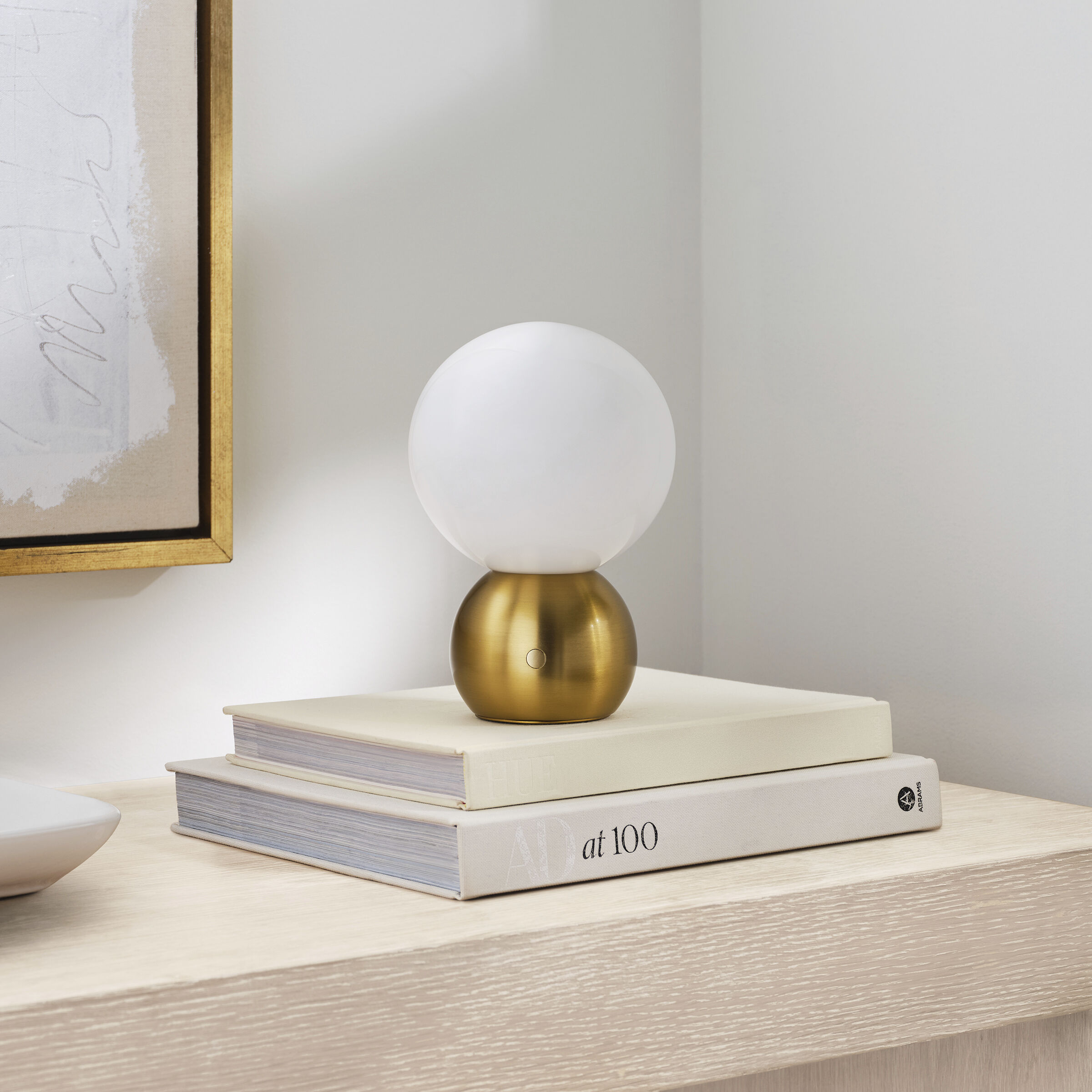 kate spade new york Suki 8.38 inch 9 watt Burnished Brass Portable Mini Table Lamp Portable Light