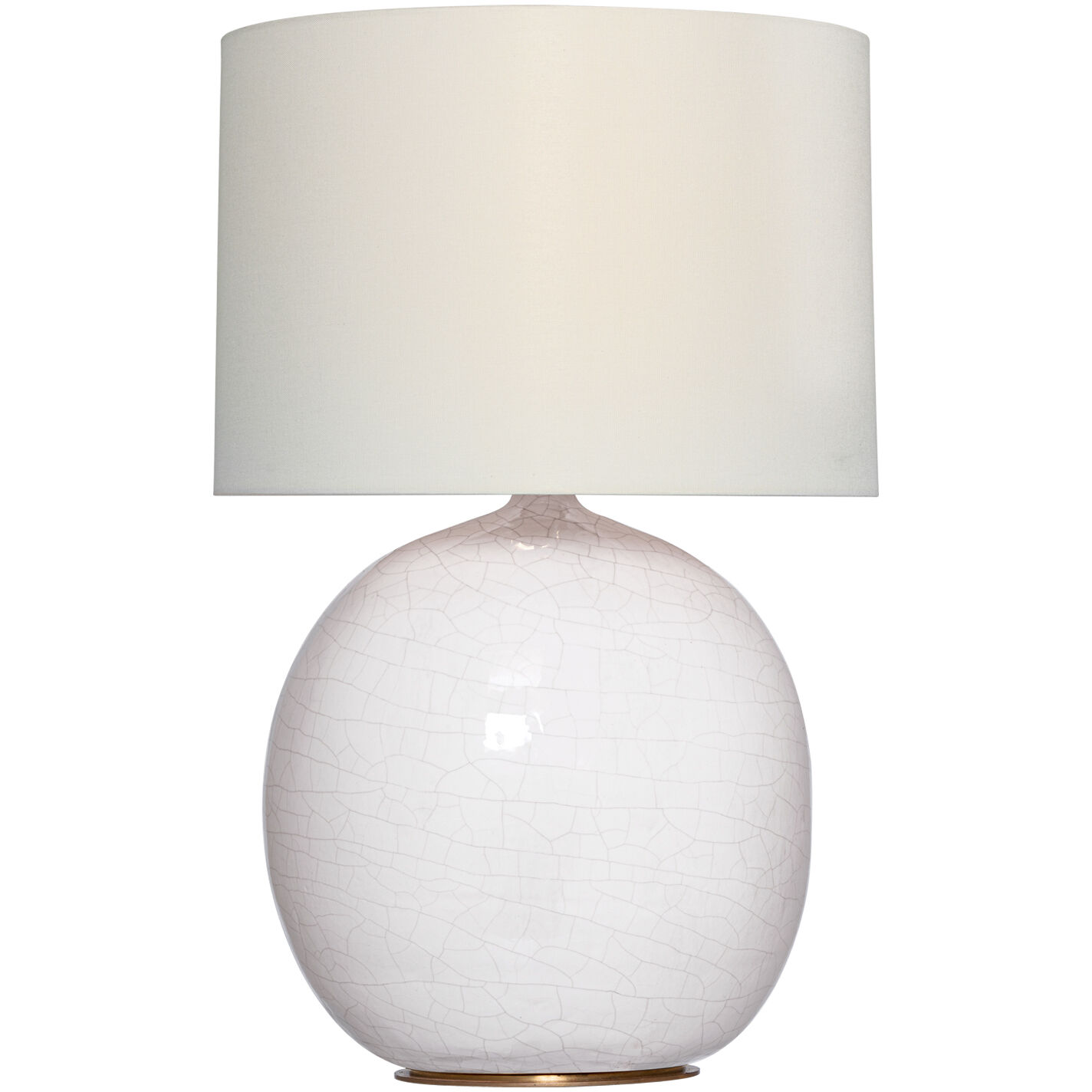 Thomas O'Brien Sao Paulo 29.25 inch 15.00 watt Crackled Ivory Table Lamp Portable Light