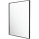 Kye 30 X 30 inch Black Wall Mirror, Varaluz Casa
