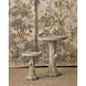 Faux Bois Portland Bird Bath, Small