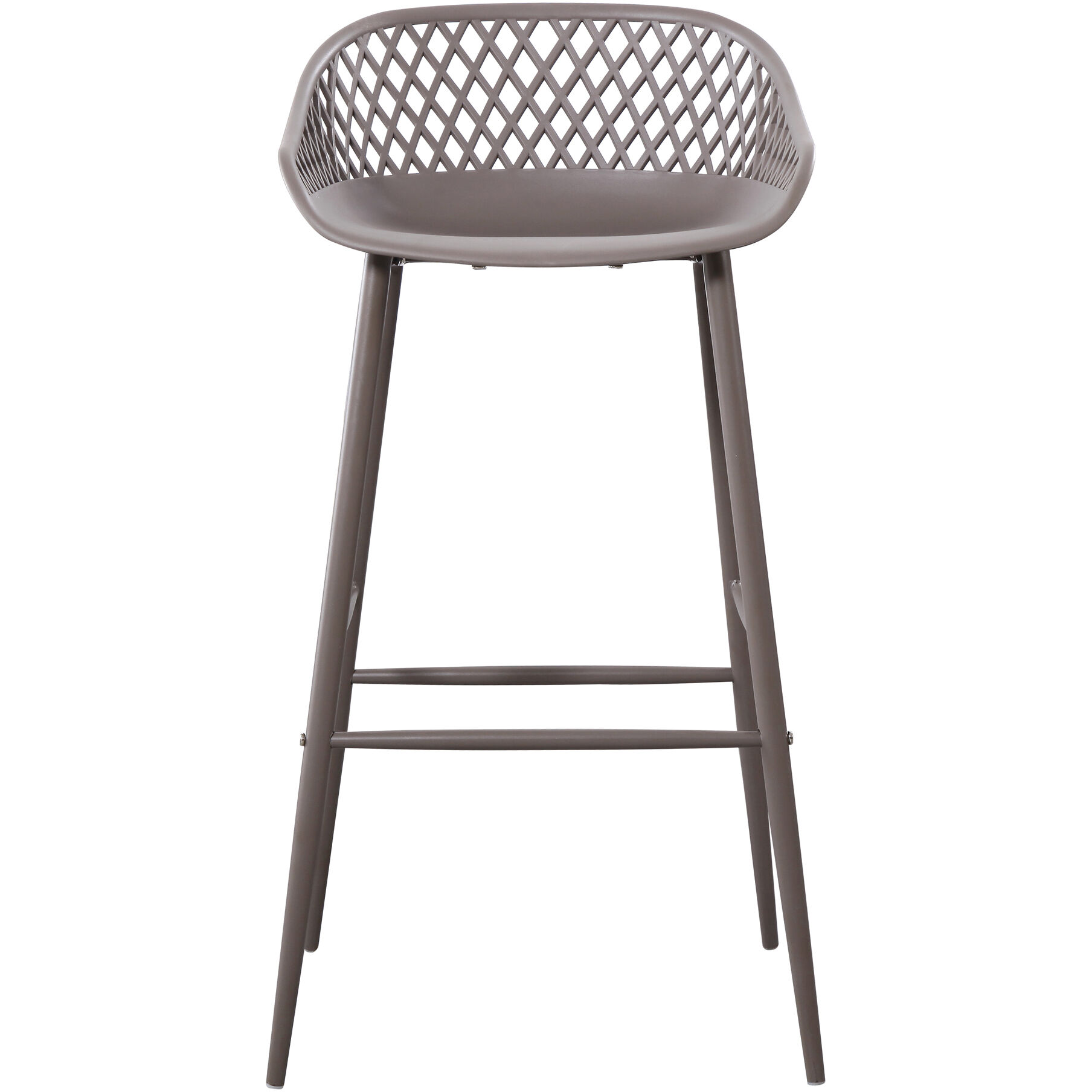 Piazza 37 inch Grey Outdoor Barstool
