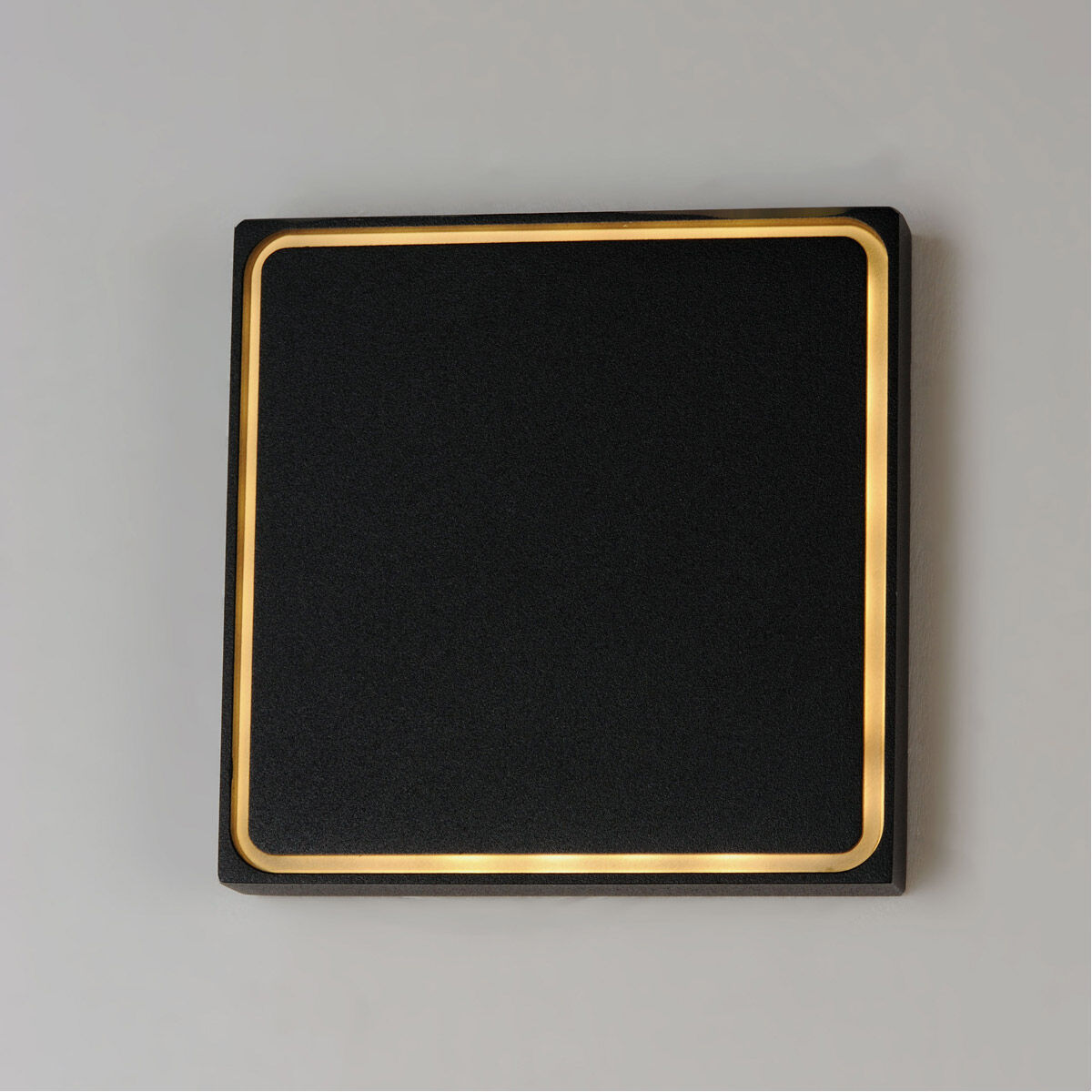 Alumilux Outline LED 4.5 inch Black Outdoor Wall Sconce