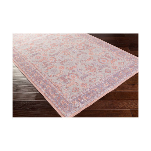 Zahra 66 X 42 inch Mauve/Dark Purple/Bright Purple/Rose/Blush Rugs, Wool
