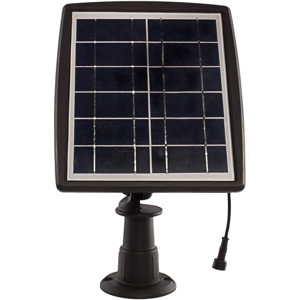Christopher 33.00 watt Black Landscape Flood Light, Solar