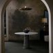 Faun 48 inch White and Blackened Bronze Entry Table