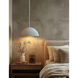 Elias LED 13.75 inch Matte White Pendant Ceiling Light