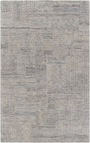 Rosario 36 X 24 inch Charcoal Rug in 2 x 3, Rectangle
