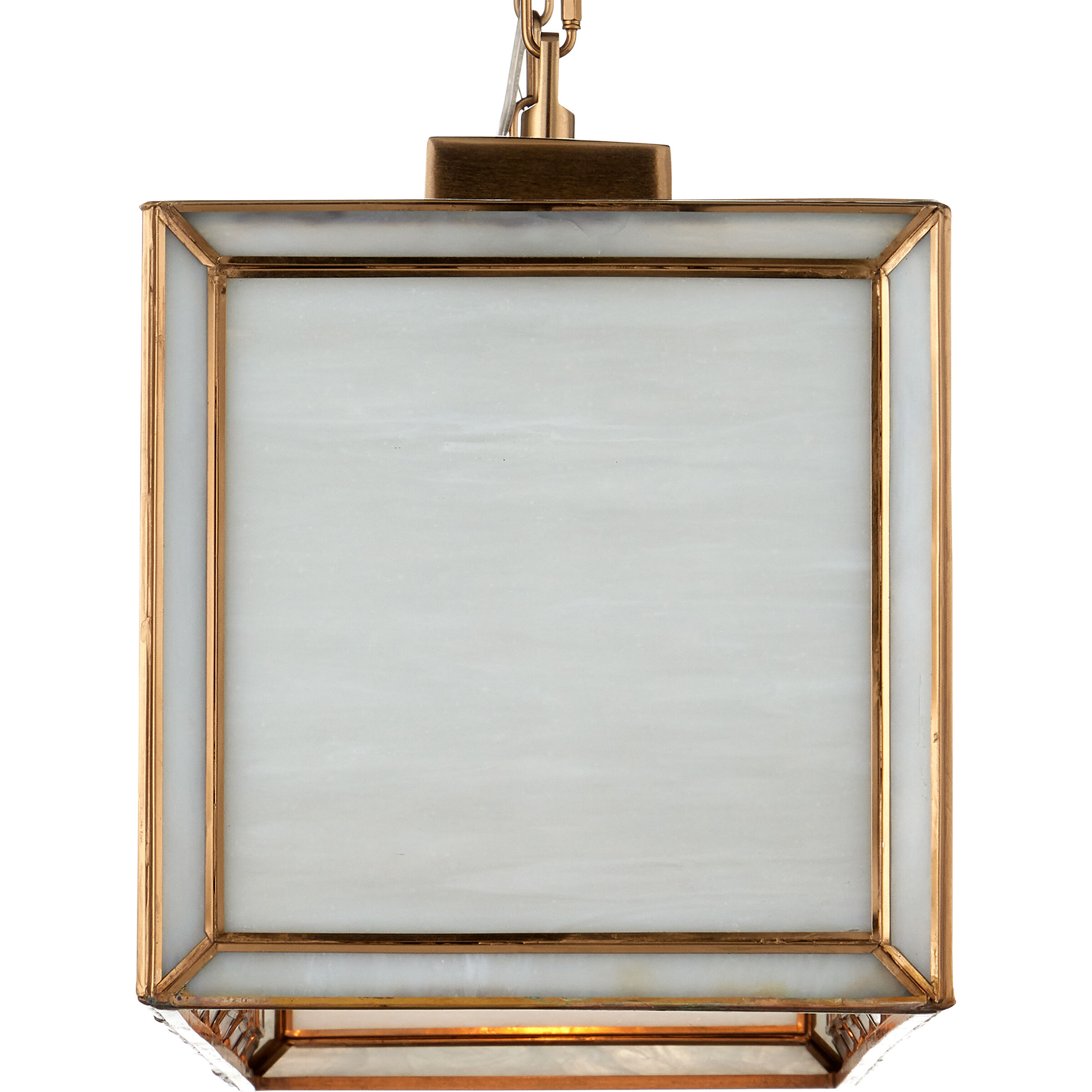 Daze 6 Light 39.5 inch White/Antique Brass Chandelier Ceiling Light