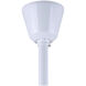 DC 56 inch White Industrial Ceiling Fan