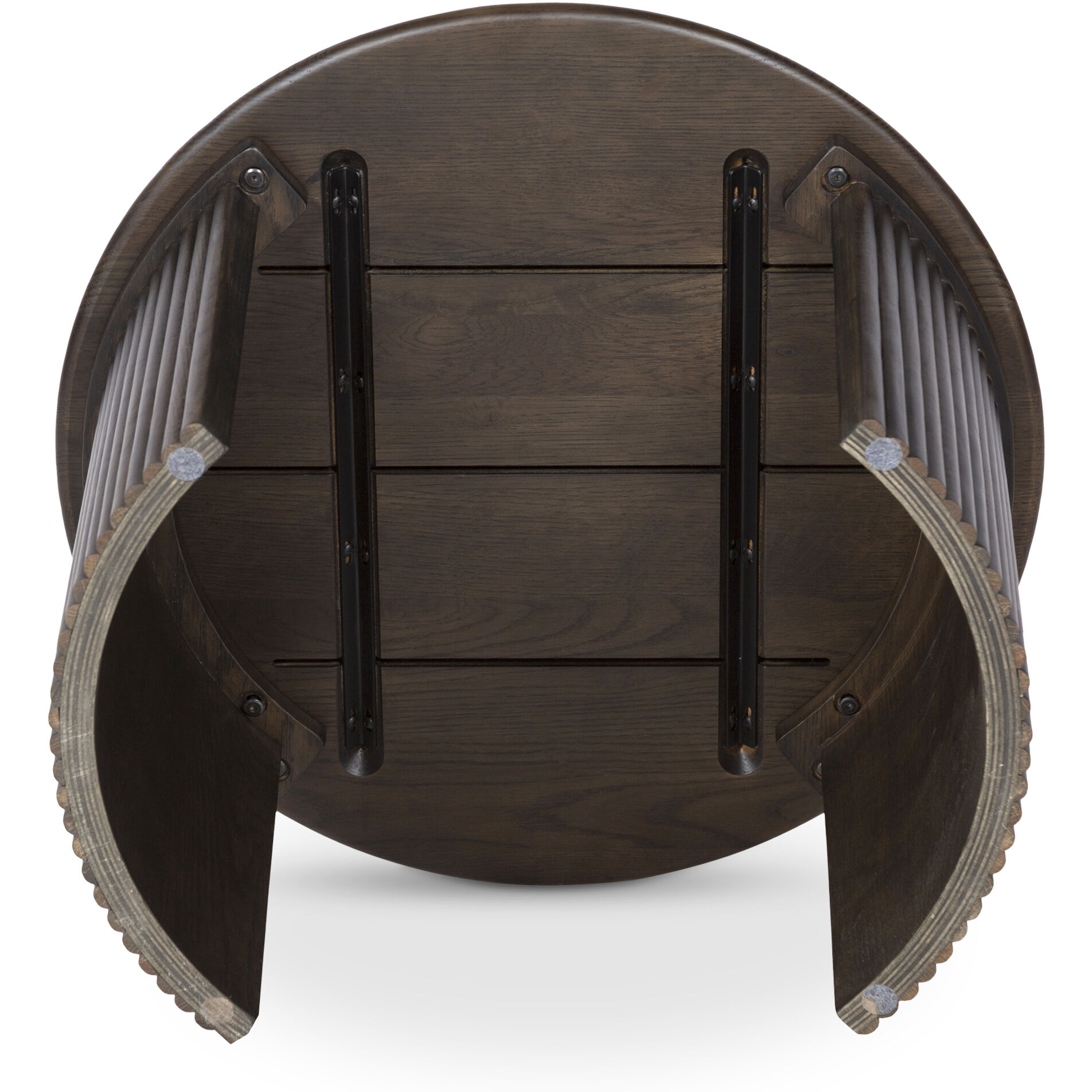 Penny 24 X 24 inch Brown Coffee Table, Small