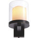 Donovan Wall Lamp Wall Light in Bronze Highlight