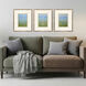 After the Rain II Green and Blue and Purple and Multi Framed Art