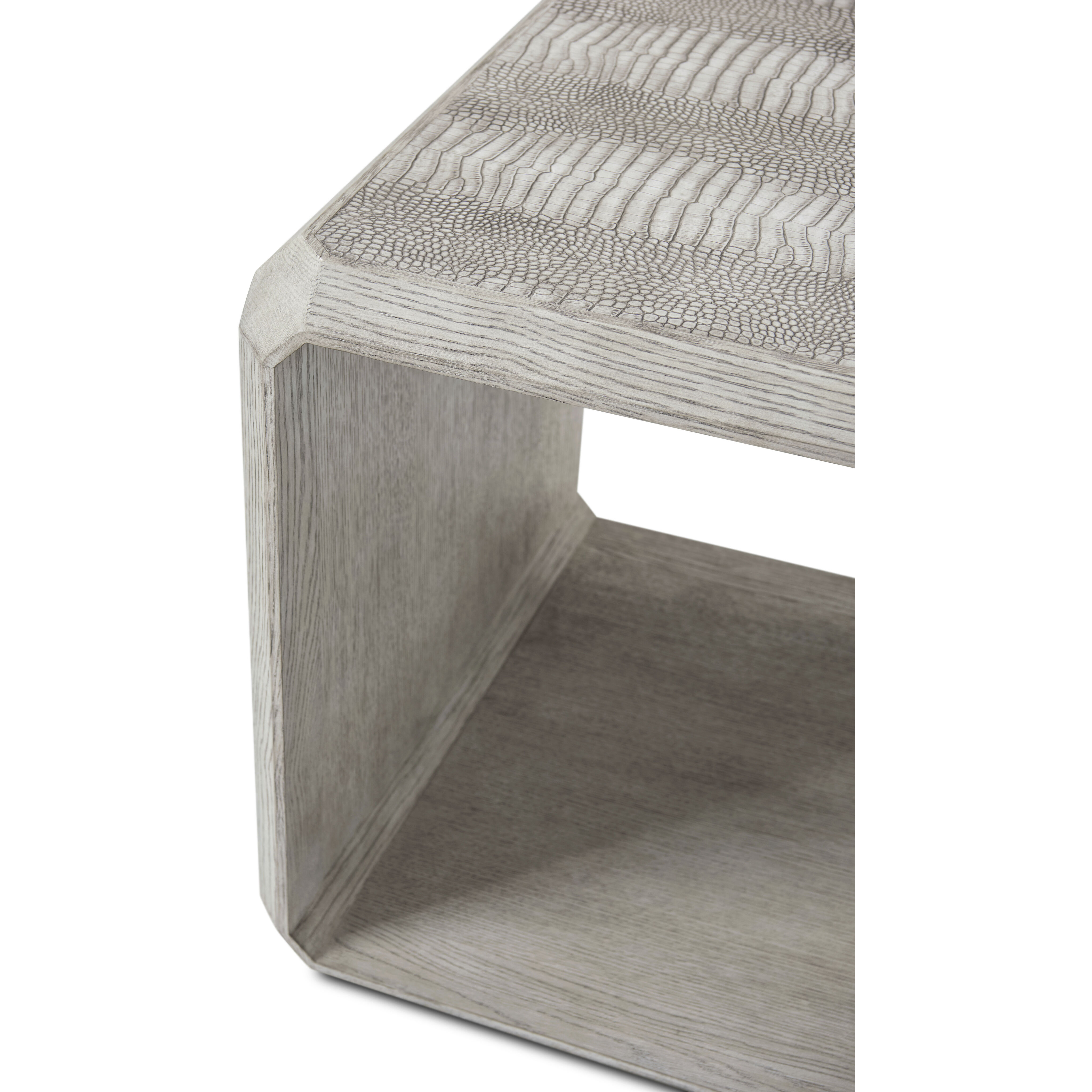 Spencer St. James 24 X 24 inch Argento Side Table, Wooden