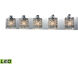 Saucon LED 35 inch Polished Chrome Vanity Light Wall Light