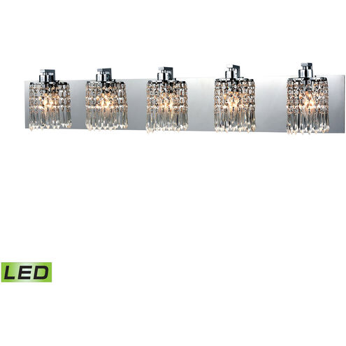 Saucon LED 35 inch Polished Chrome Vanity Light Wall Light