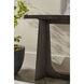 Repose 60 X 16 inch Charcoal Oak Console Table, Wooden