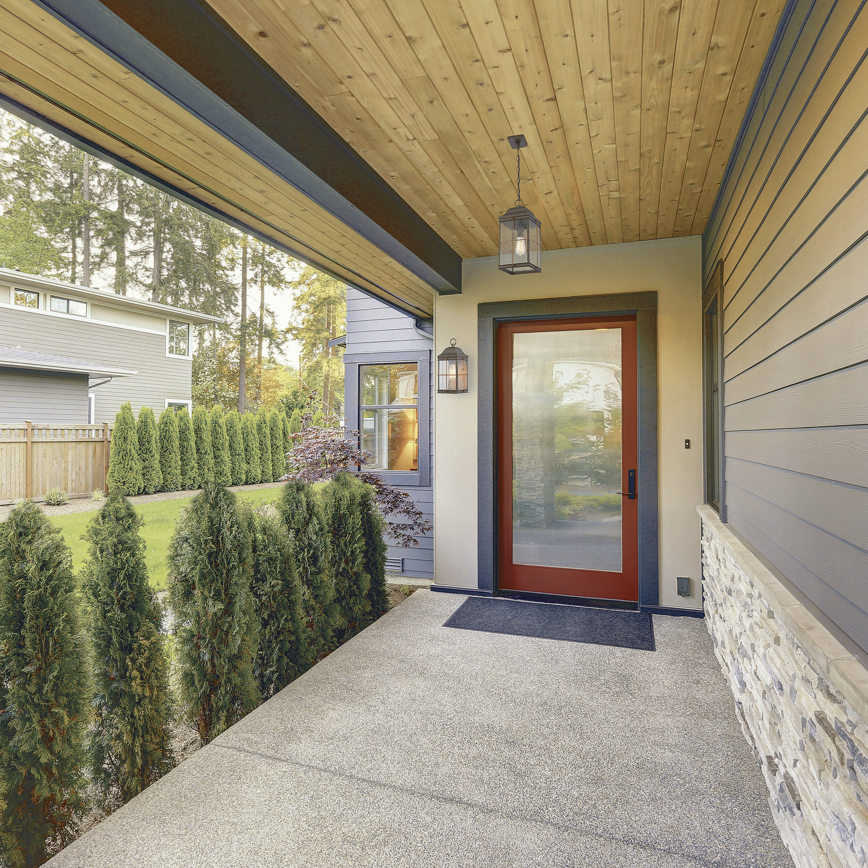 Howell 1 Light 9 inch Bronze and Copper Accents Outdoor Hanging Lantern