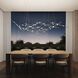 Constellation Ursa Major LED 92.75 inch Satin Nickel Chandelier Ceiling Light in 3000K, 20 ft. Cord, White Optical Acrylic