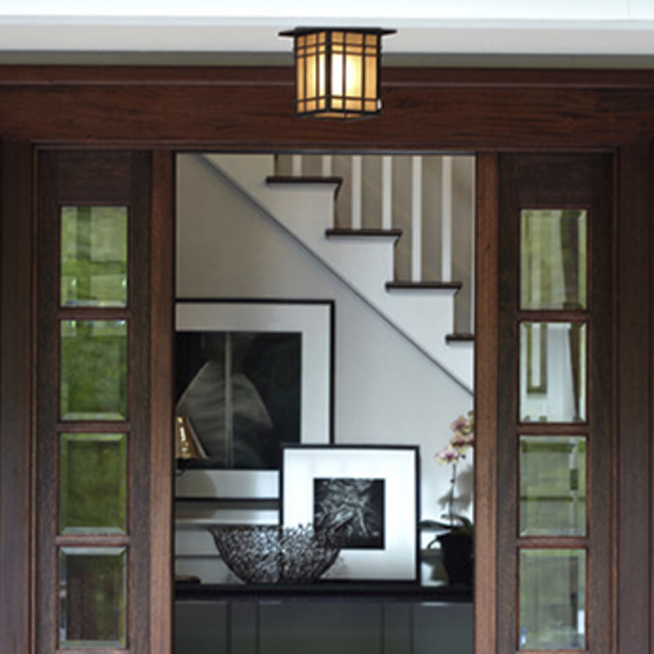 Hillcrest 1 Light 13 inch Imperial Bronze Outdoor Hanging Lantern