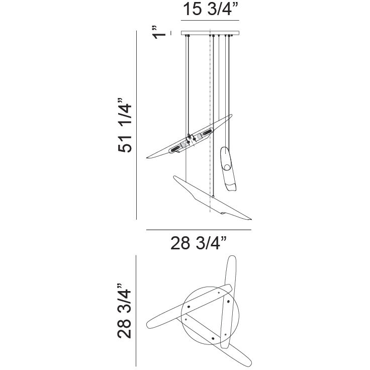 Stylus 6 Light 28.75 inch Chrome Chandelier Ceiling Light