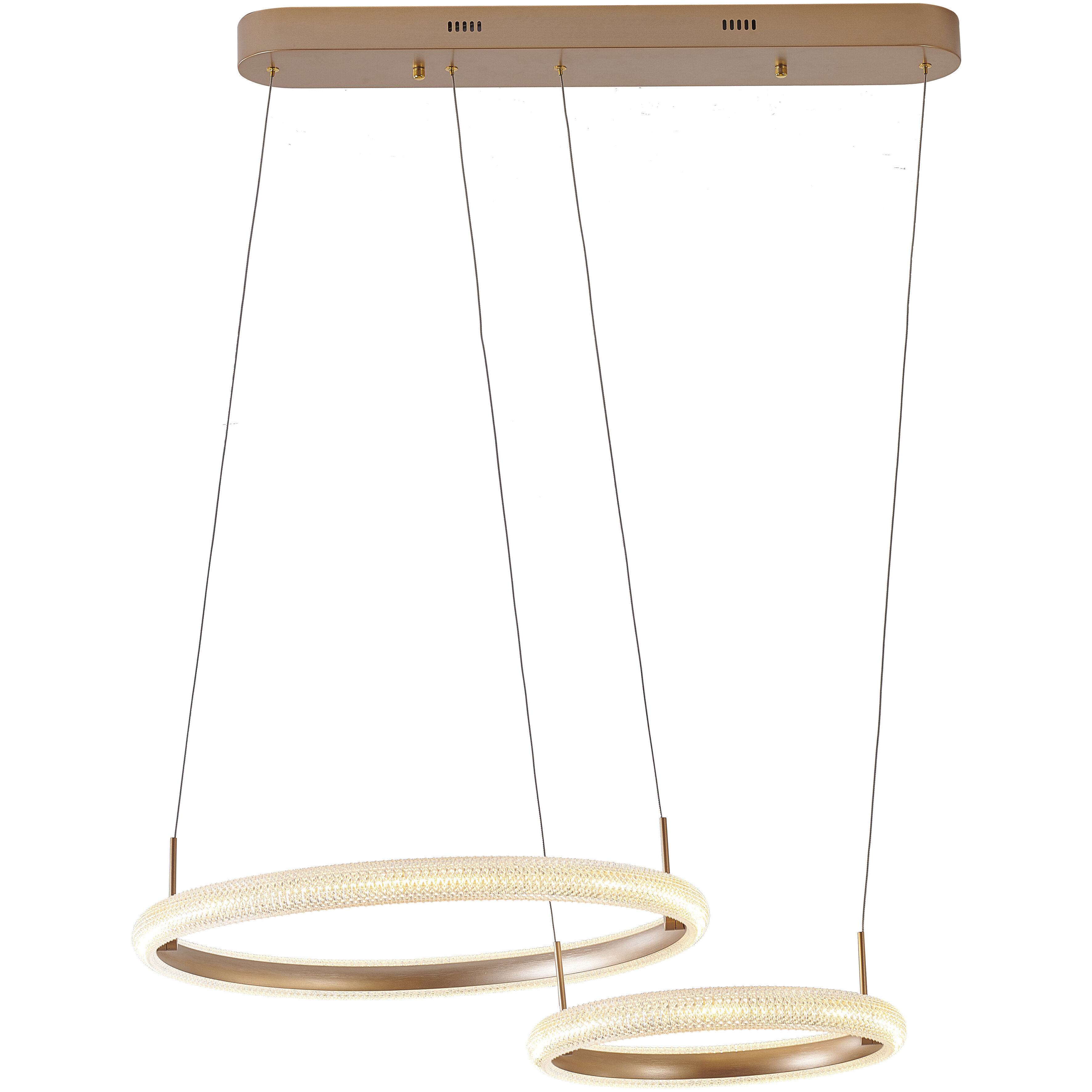 Canada LED 23.6 inch Gold Chandelier Ceiling Light