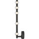 Pearl LED 4.5 inch Dark Matte Black Wall Sconce Wall Light