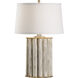 Bradshaw Orrell 28 inch 100.00 watt Gold with Whitewash Table Lamp Portable Light
