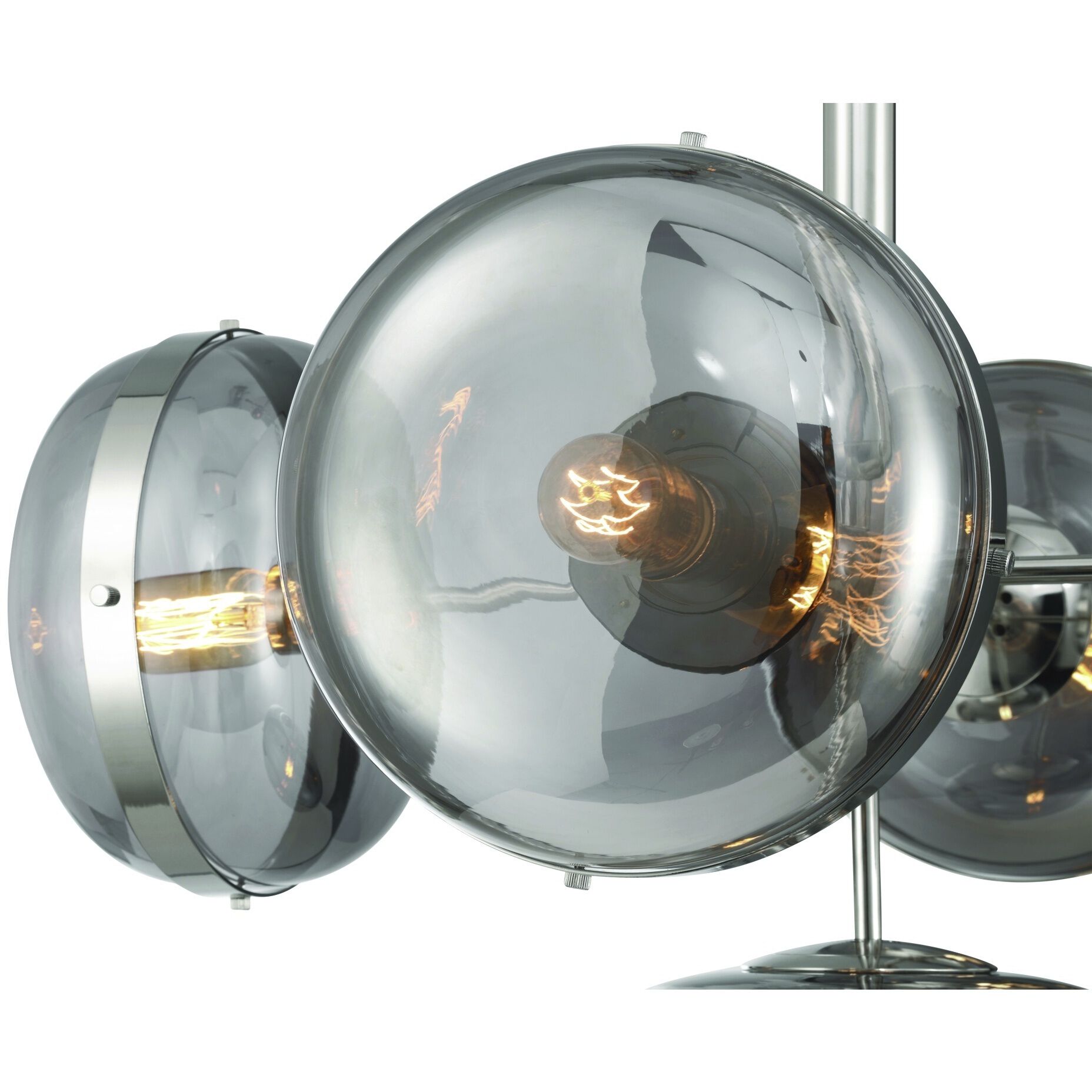 Nottingham 5 Light 28 inch Polished Nickel Chandelier Ceiling Light