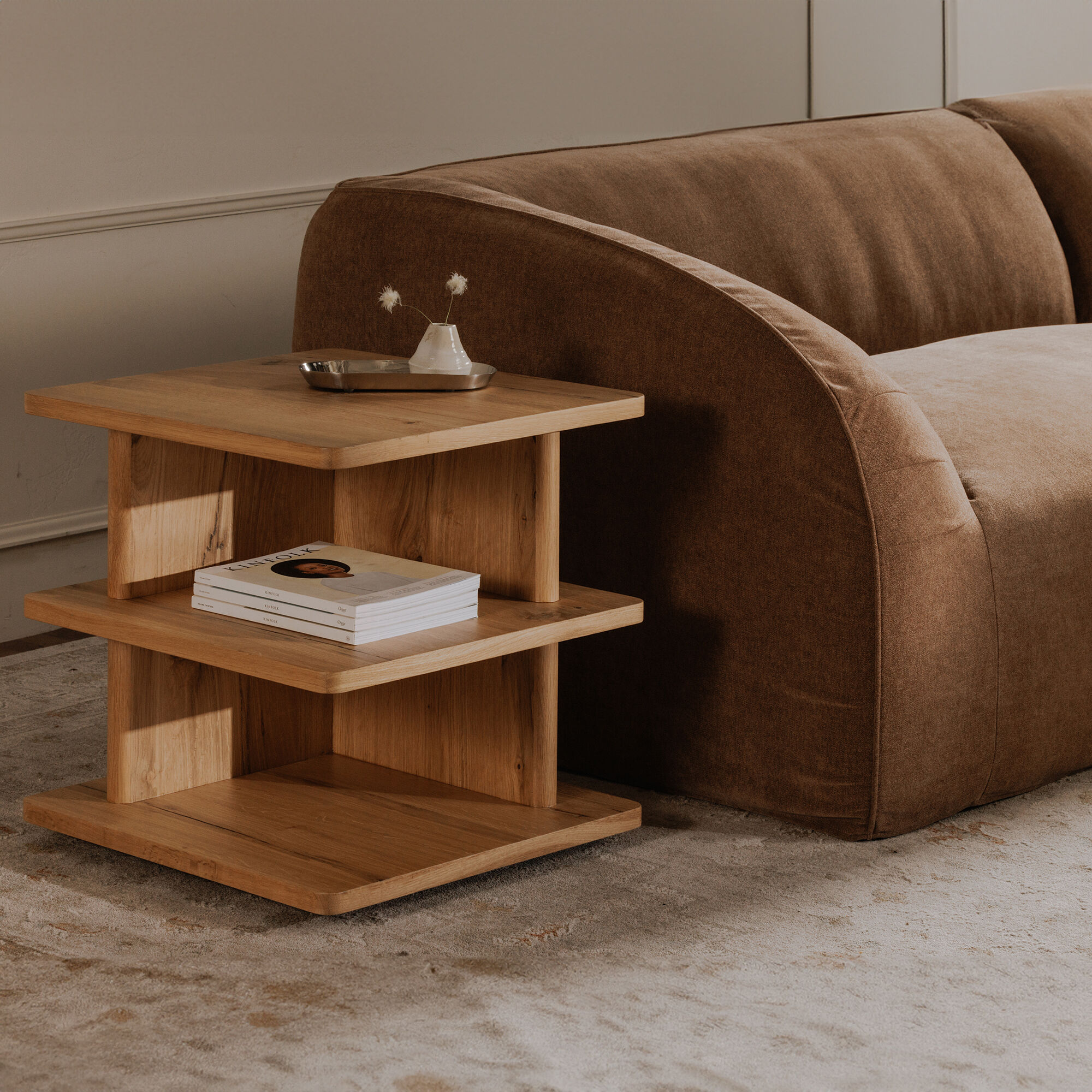 Casey Side Table in Natural