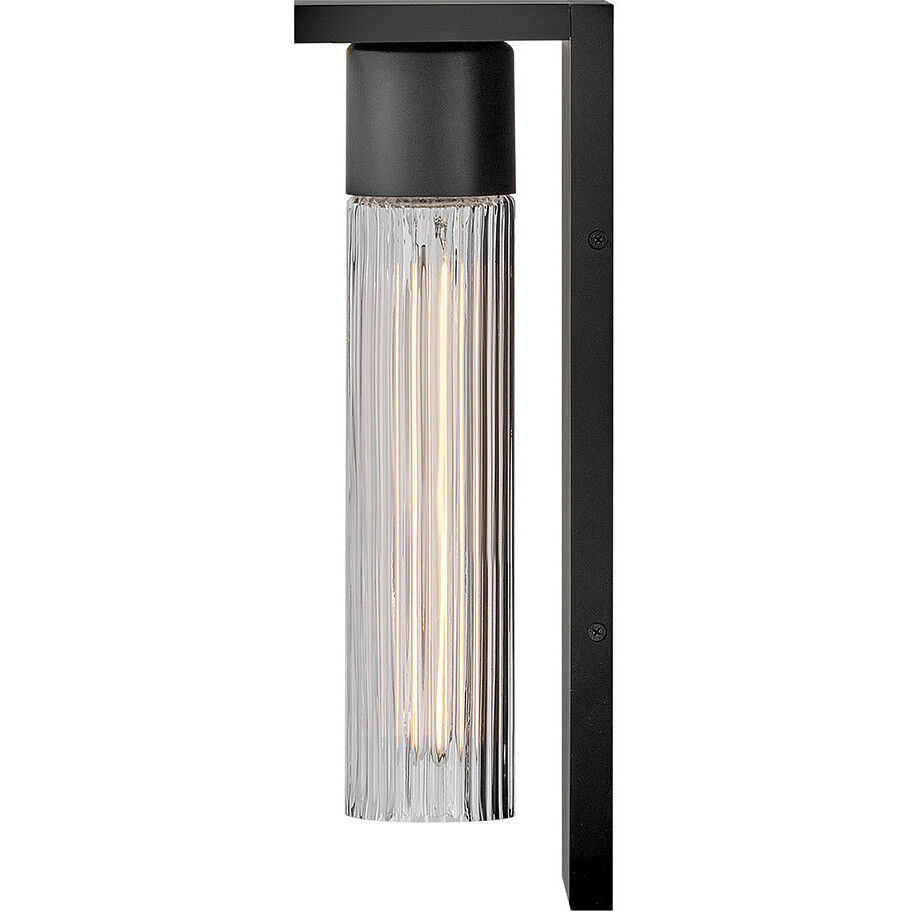 Coastal Elements Voight 1 Light 14.75 inch Black Outdoor Wall Mount Lantern