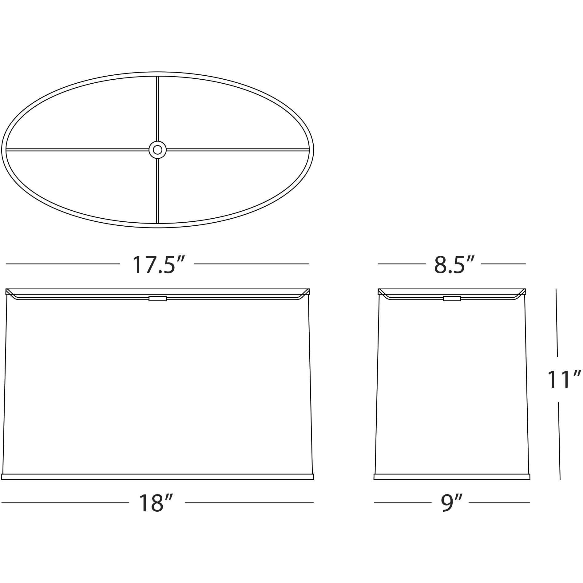 Abbey Rose Himalaya 18 inch Lamp Shade