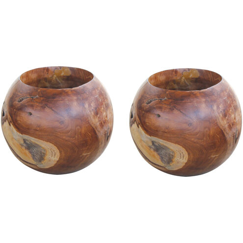 Laka 9.8 X 9.5 inch Decorative Bowl, Set of 2