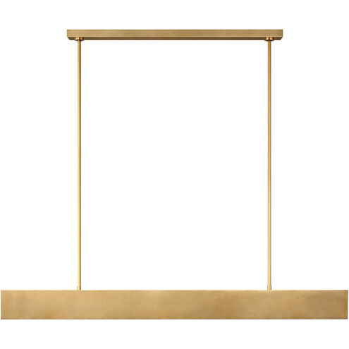 Kelly by Kelly Wearstler Pench 1 Light 54 inch Natural Brass Linear Chandelier Ceiling Light