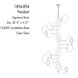 Millikan 15 Light 38.75 inch Signature Brass Pendant Ceiling Light