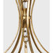 AH by Alexa Hampton Bantry House 4 Light 24 inch Antique Gild Lantern Pendant Ceiling Light