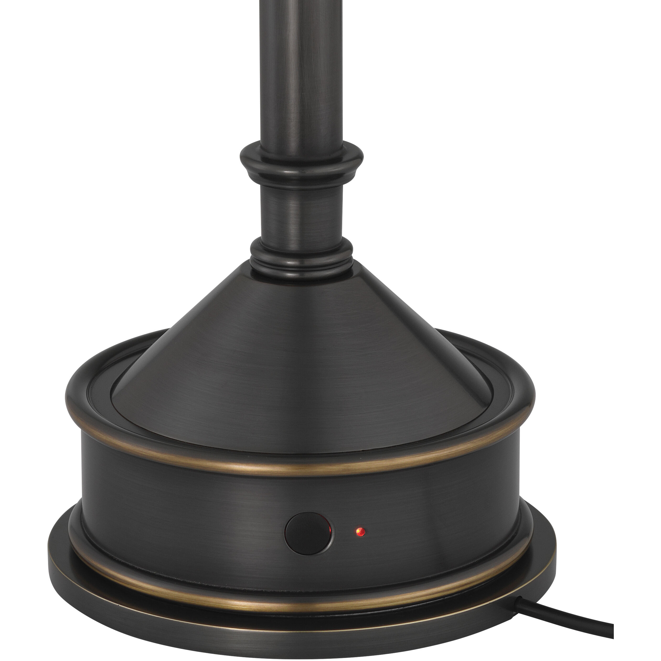 Traipse 18 inch 1.5 watt Oil Rubbed Bronze Cordless Table Lamp Portable Light