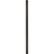 Direct Burial 84 inch Textured Oil Rubbed Bronze Outdoor Post