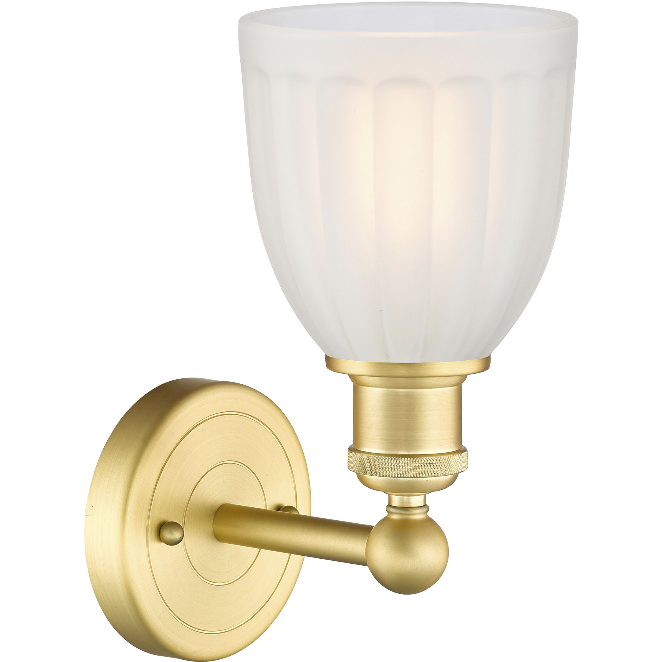 Brookfield 1 Light 5.75 inch Satin Gold Sconce Wall Light