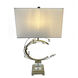 Canada 30.5 inch 40.00 watt Silver Table Lamp Portable Light