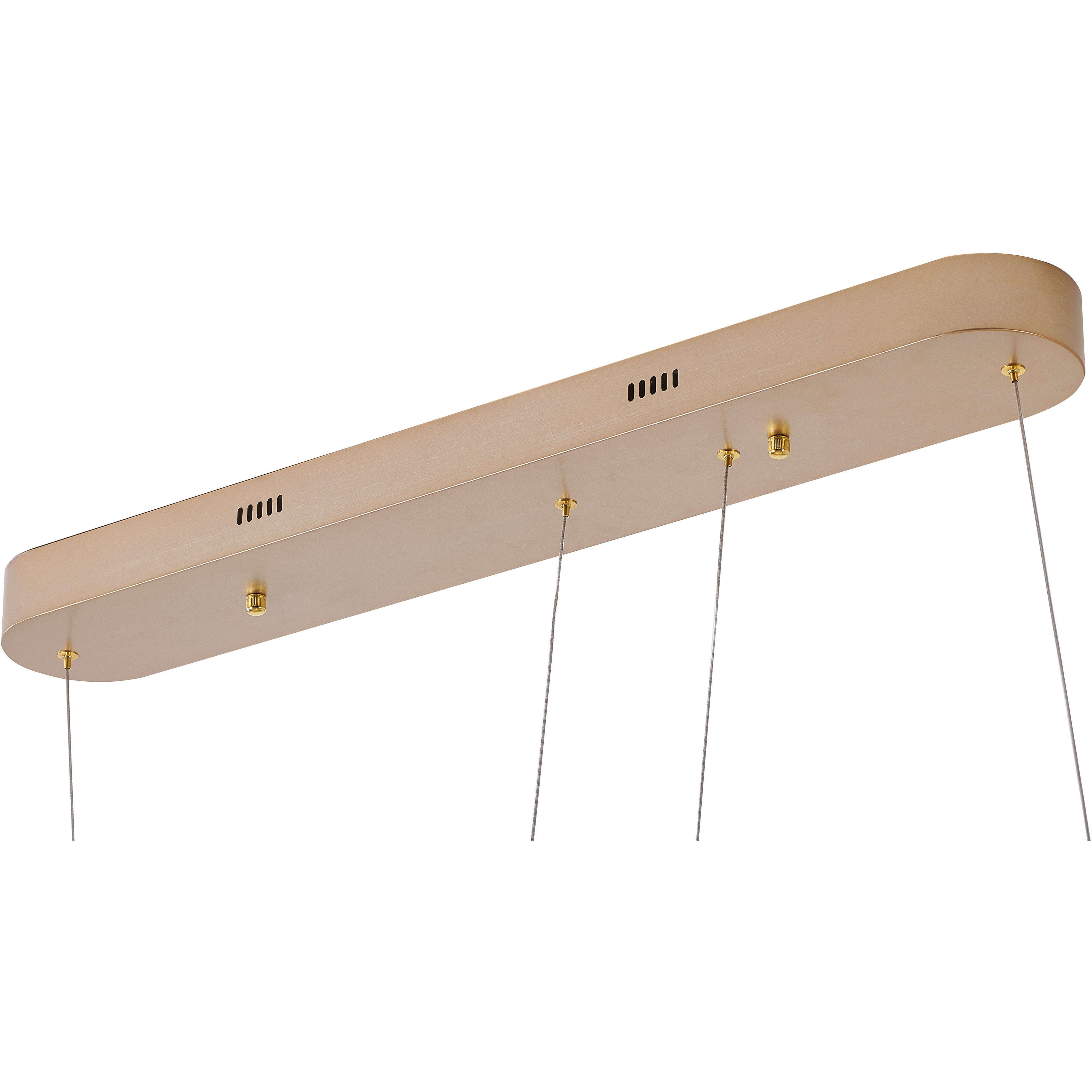 Canada LED 23.6 inch Gold Chandelier Ceiling Light