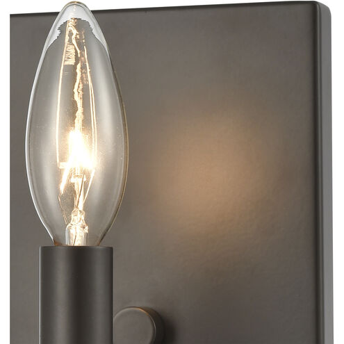 Transitions 1 Light 5 inch Oil Rubbed Bronze with Aspen Sconce Wall Light