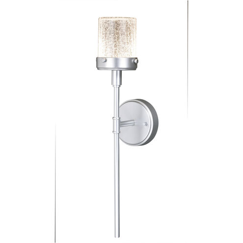 Levanto LED 21.5 inch Painted Satin Nickel Outdoor Wall