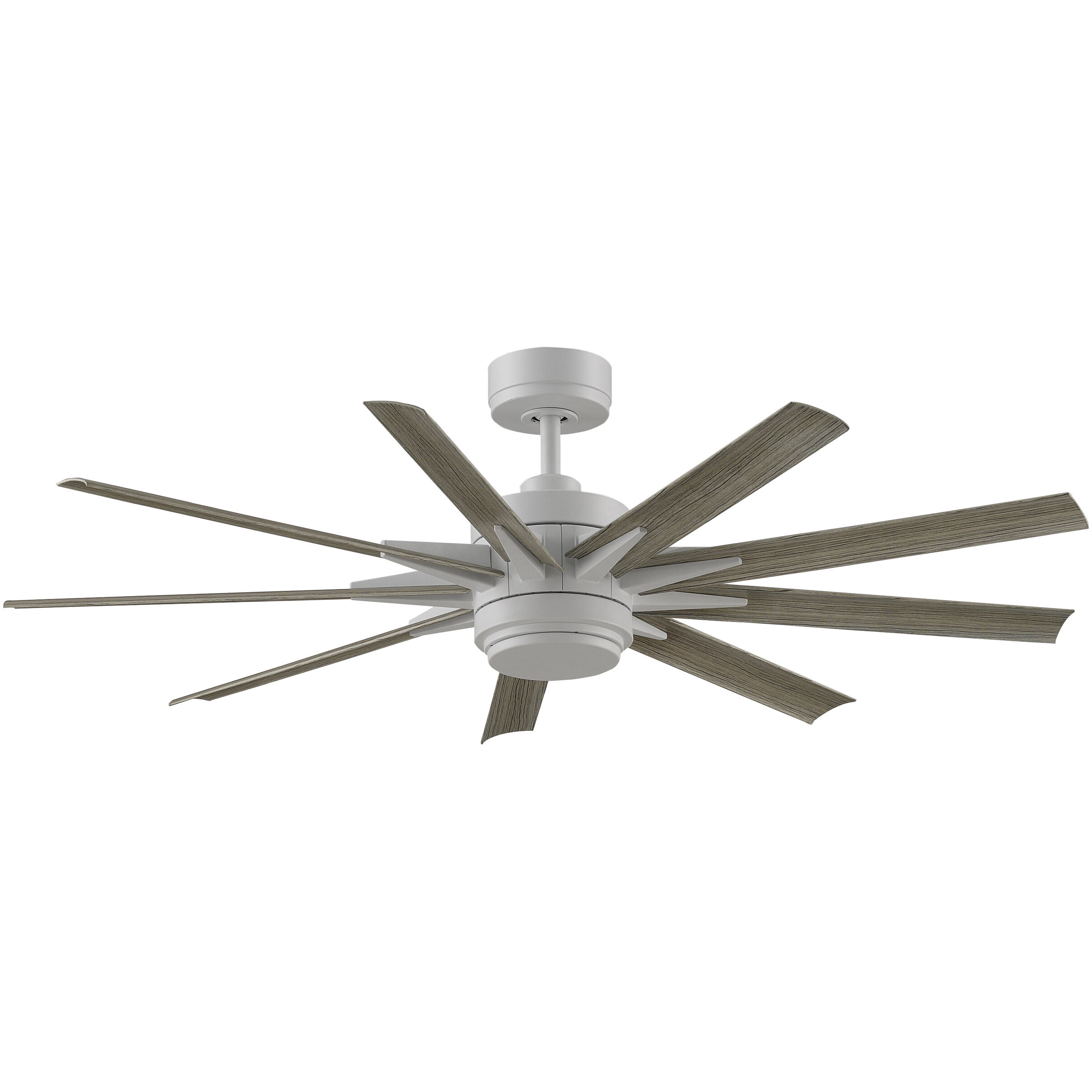 Odyn Custom 8.27 inch Matte White Fan Motor Only, Blades Sold Separately