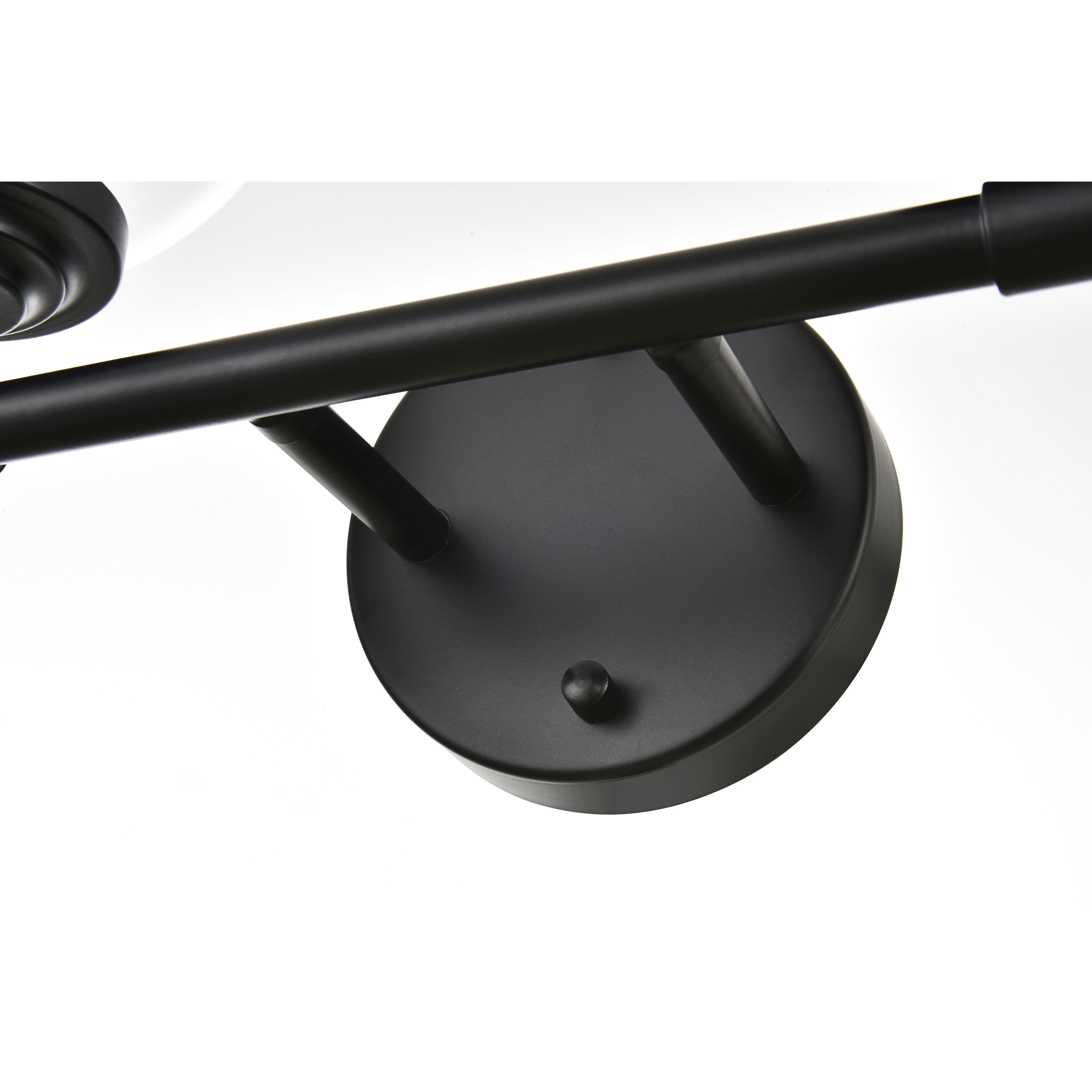 Ingrid 4 Light 33 inch Black Bath Sconce Wall Light