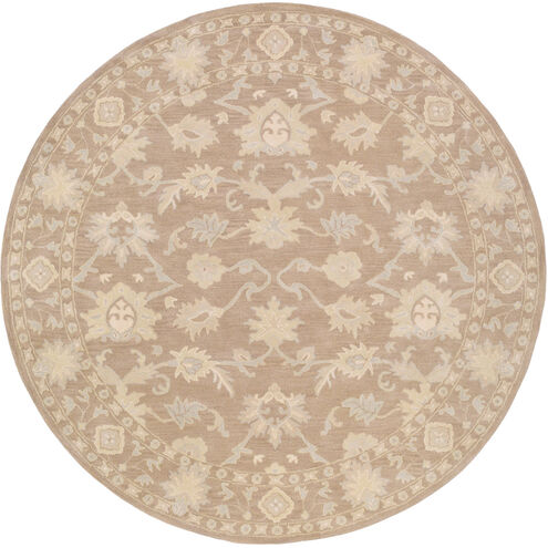 Caesar 117 inch Neutral and Brown Area Rug, Wool