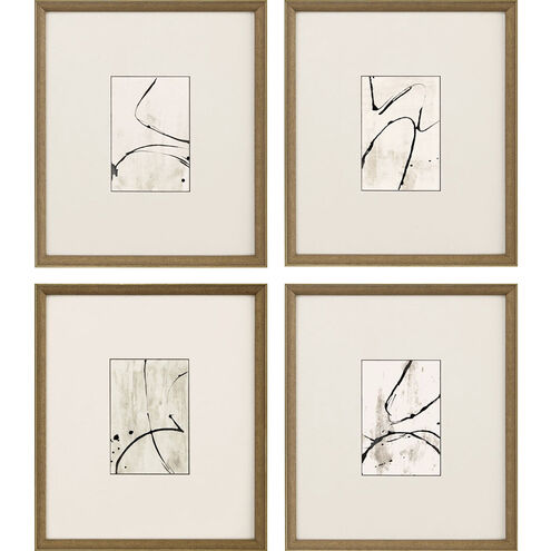 Jete Black and Neutral Framed Art