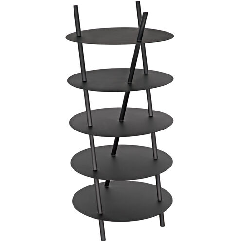 Gautama 64 X 29 X 29 inch Matte Black Shelf