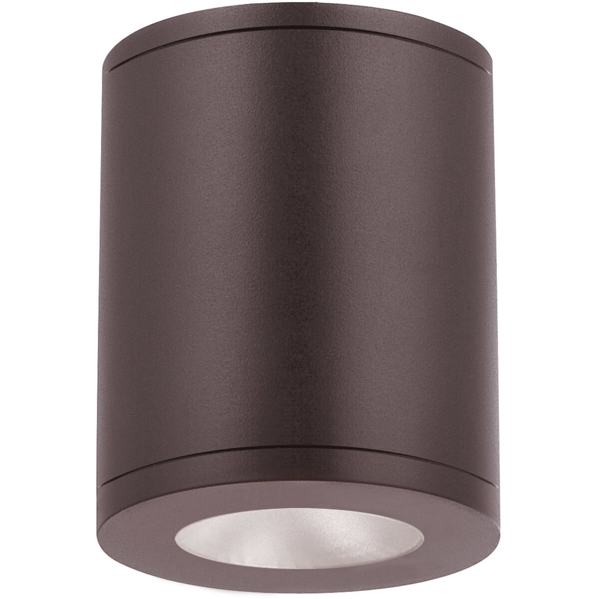 Tube Arch LED 4.88 inch Bronze Outdoor Flush in Spot, 85, 4000K