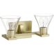 Gilford 2 Light 14.5 inch Champagne Gold Vanity Light Wall Light